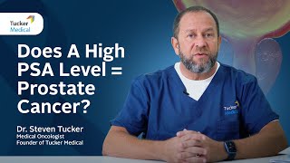 Does High PSA Levels = Prostate Cancer? | Dr Steven Tucker