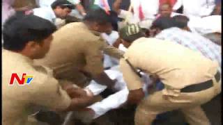 Police Arrest Janasena Activists || #APDemandsSpecialStatus Protest || NTV