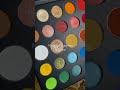 James charles mini palette 🎨 swatches #jamescharles #morphe #beautiful #lovely #colourful