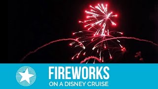 Disney Cruise: Fireworks at Sea -- Pirates ON the Caribbean