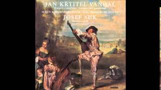 Jan Křtitel (Baptist) Vaňhal Violin Concerto in G major, Josef Suk