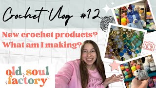 NEW CROCHET ITEMS? - VLOG for my small business