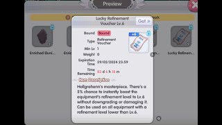 [ROX] How to use +6 Refinement Voucher