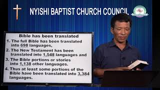 Bible Study in Nyishi / Rev. Tar Choya/ Nyishi Baptist Church Council