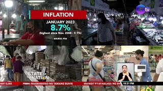 Inflation, inaasahang bababa sa 2nd quarter -- PBBM | SONA