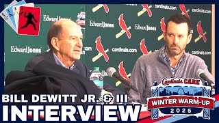 Bill DeWitt Jr. \u0026 III Interview | 2025 Cardinals Winter Warm-Up