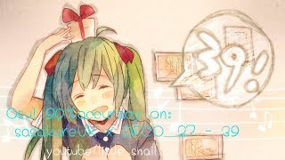 Osu! 90% accuracy on:  sasakureUK x DECO_27 - 39 (AR-9, 4.6 Stars difficulty) with Miku-themed skin!