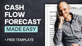 Create a Cash Flow Forecast for Your Business (in under 16 minutes) {FREE TEMPLATE}