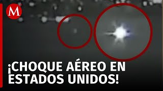 Choque entre avión de pasajeros y helicóptero militar en Washington