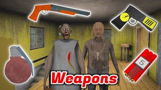 All Weapons funny 😂 gameplay | Granny chapter 2