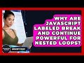 Why Are JavaScript Labeled Break And Continue Powerful For Nested Loops? - JavaScript Toolkit