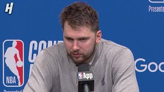 Luka Doncic talks Game 4 Loss vs Timberwolves, Postgame Interview 🎤