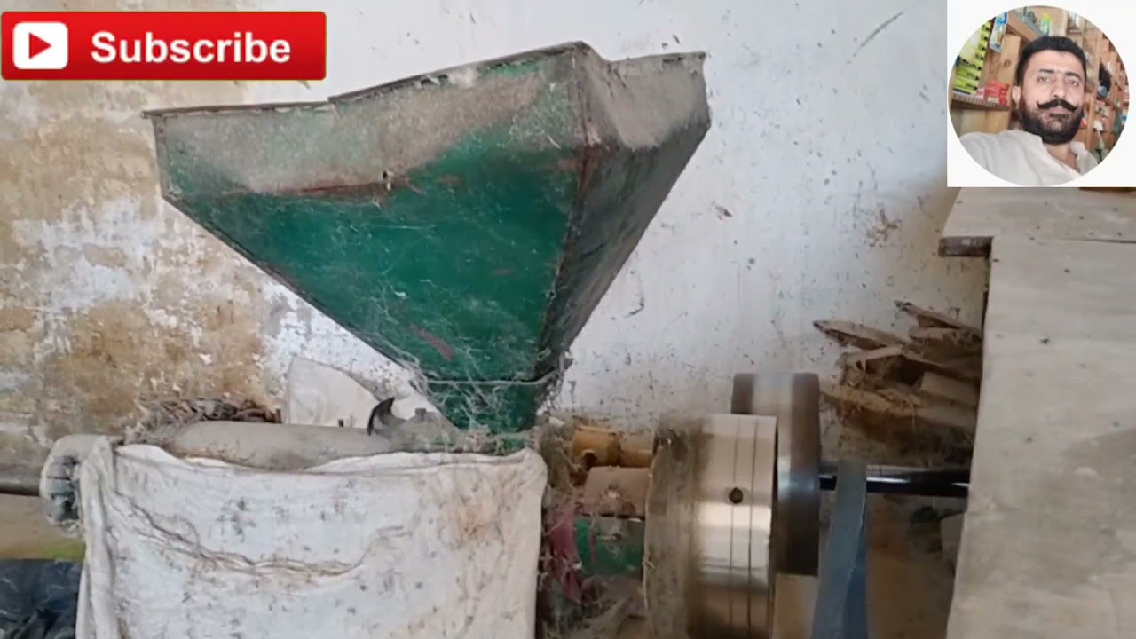 How A Little Flour Mill Works Youtube