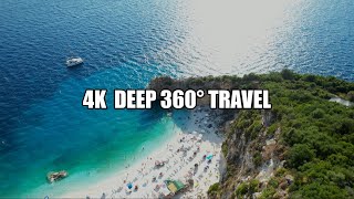 🎵 Deep House Drone 4K Footage 📍 Agiofili Beach 🌊  Lefkada Greece