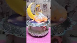 Diy sailormoon handmade music light box 美少女戰士音樂盒