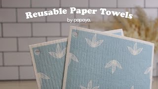 Why Papaya's Better Than a Rag | Papaya Reusable Paper Towels