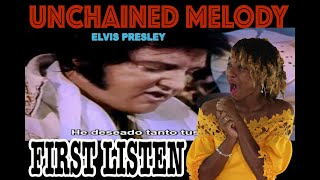 FIRST TIME HEARING Unchained Melody - Elvis Presley (Subtitulos en español) | REACTION