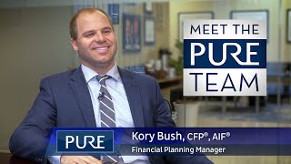 Kory Bush, CFP®, AIF®, Financial Planning Manager - Pure Financial Advisors