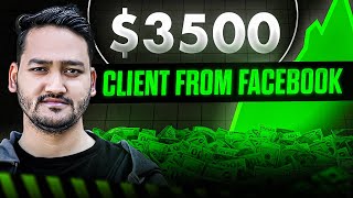 How to Get Local SEO Clients From Facebook: $3500 Client Proof - SEO With Sunil
