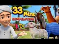 Ghulam Rasool Cartoon | Baqra Eid Special Compilation  | Islamic Cartoon Series | Kids Land