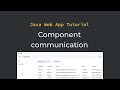 Java tutorial: Communicating between UI components in Vaadin  (part 10)