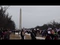 thousands rally in washington ahead of trump s inauguration