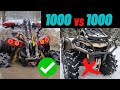 Top 5 Reasons Why You WANT A Can Am Renegade 1000 XMR   (vs Outlander 1000 XMR)