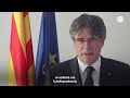 puigdemont reaparece en vídeo y presume de su fuga