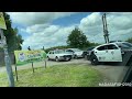 warton carnival parade 2024 5 american police cars in the uk