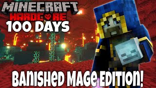 100 Days as a Banished Mage in Hardcore Minecraft