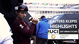 RAVE BMX TEAM - Valters Klepis HIGHLIGHTS From UCI URBAN CYCLING BMX FREESTYLE WORLD CHAMPIONSHIP