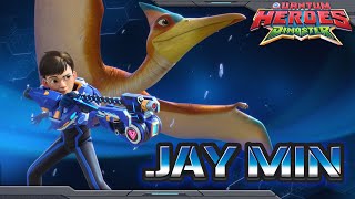 [DINOSTER1 HL] JAY MIN | Quantum Heroes: Dinoster | Character Highlights