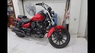 Daelim DS 150 Red Cruiser Bike Detailed Review | Price | Specs !!!😍