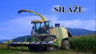 SILÁŽE // silage 2018 - KRONE, CLAAS, JCB, JOHN DEERE, TATRA - Agrosev