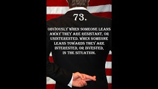 Deception Tip 73 - Leaning - How To Read Body Language