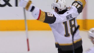 VGK@DAL: Neal notches Golden Knights' first goal