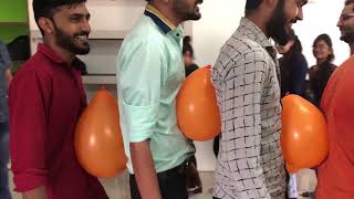 Indoor Games 2018 - Balloon Train Game