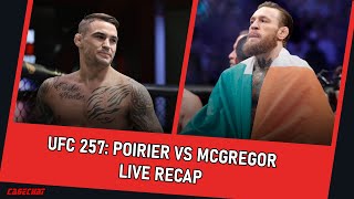 UFC 257: Poirier vs McGregor 2 | Michael Chandler Debut! | UFC 257 Live Recap | CageChat MMA