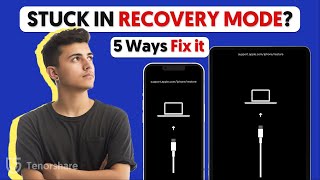 [Top 5 Ways] How to Fix iPhone Stuck in Recovery Mode (And iPad)