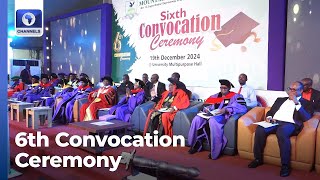 6th Convocation Ceremony: Mountain Top University Celebrates 378 Graduating Students