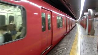 名鉄100系VVVF改造車普通赤池ゆき上前津駅発車