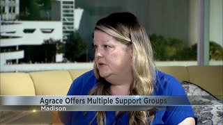Agrace offers grief support groups for those struggling the loss of a loved one