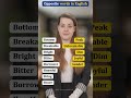 Opposite Words in English | Learn Quickly! #shrots