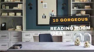 10 Gorgeous Reading Room Ideas | EA Home Design