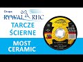 Tarcze ścierne MOST CERAMIC (Szlifowanie i cięcie stali trudnoobrabialnych)