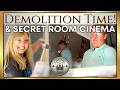 DEMOLITION! The Chateau Entrance Wall Comes Down & A HOME CINEMA for Our SECRET ROOM! 🏰💖