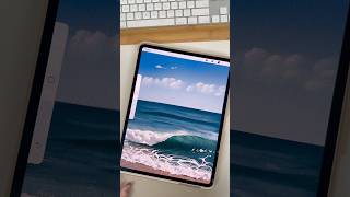 Procreate Ocean Wave Tutorial #procreate #procreatepainting #procreatetutorials