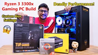 Ryzen 3 3300x Full AMD Gaming PC Build... Deadly Performance for the price! 😱🔥