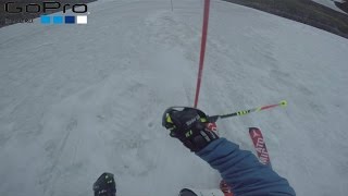 GoPro Ski Racing slalom Training