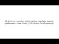 Spring Framework Interview Questions and Answers (Beginner to Advanced)